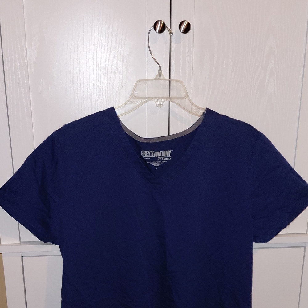 Grey's Anatomy Navy V-Neck Tee